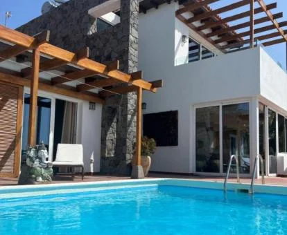 Preciosa villa con piscina privada de este complejo.