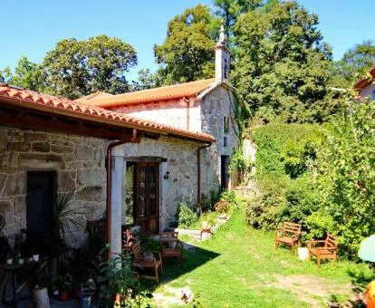 Alojamiento rural con maravillosa zona exterior privada y jardín.