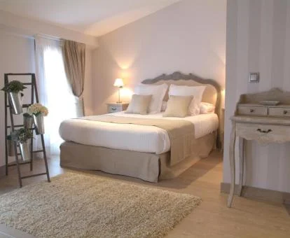 Una de las coquetas habitaciones dobles de este hermoso hotel boutique.