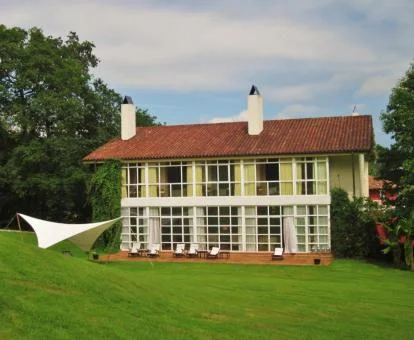 HErmoso edificio de este coqueto hotel boutique rural.