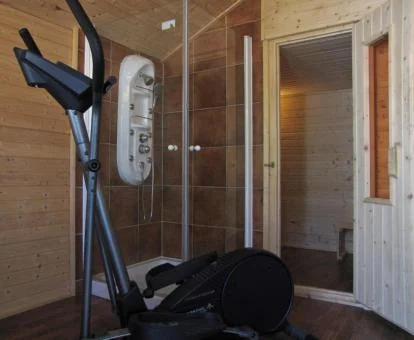 Acogedor centro de bienestar de este hotel ideal para parejas.