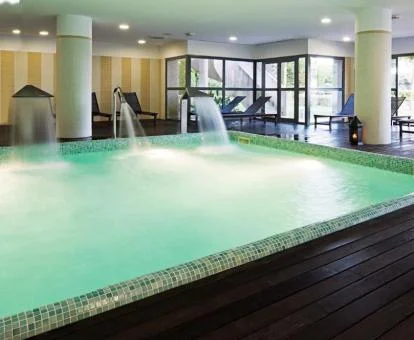 Instalaciones del centro de bienestar del hotel.