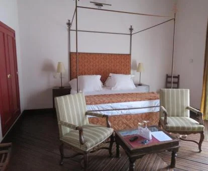 Una de las elegantes habitaciones dobles del hotel.