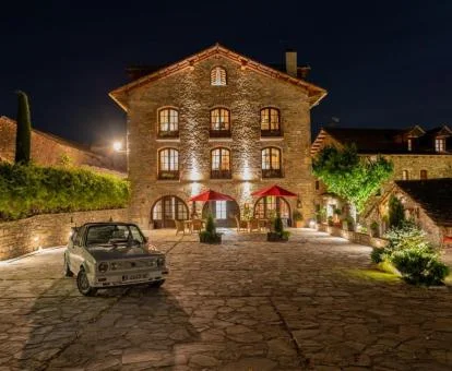 Precioso edificio de este complejo de apartamentos con encanto.