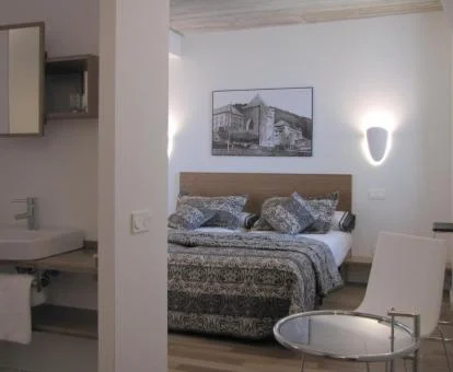 Una de las coquetas habitaciones dobles de este hermoso hotel boutique.