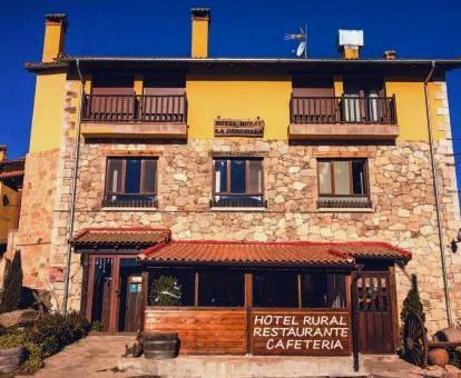 Edificio de este hotel rural solo para adultos.