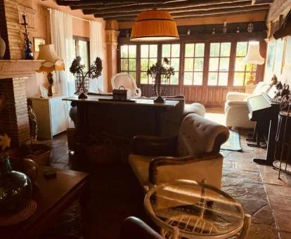 Uno de los espacios de uso compartido del hotel.