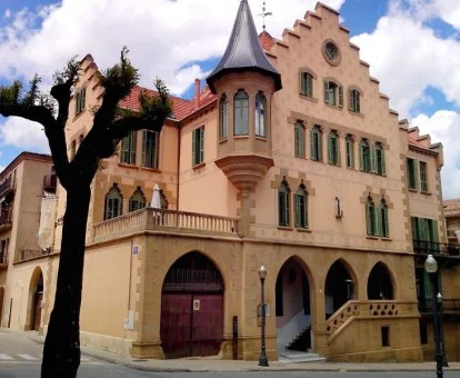 Emblemático edificio de este hotel con encanto.
