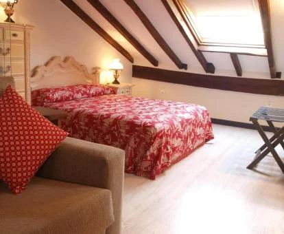 Interior de uno de los acogedores apartamentos de este establecimiento.