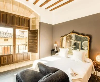 Una de las elegantes habitaciones dobles de este hotel boutique.