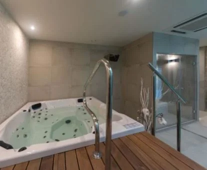 Zona de bienestar acogedora de este coqueto hotel.