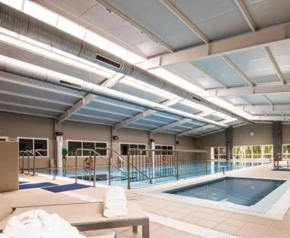 Instalaciones del spa del hotel.